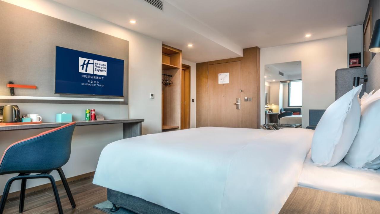 Holiday Inn Express Qingdao City Center By Ihg Zewnętrze zdjęcie