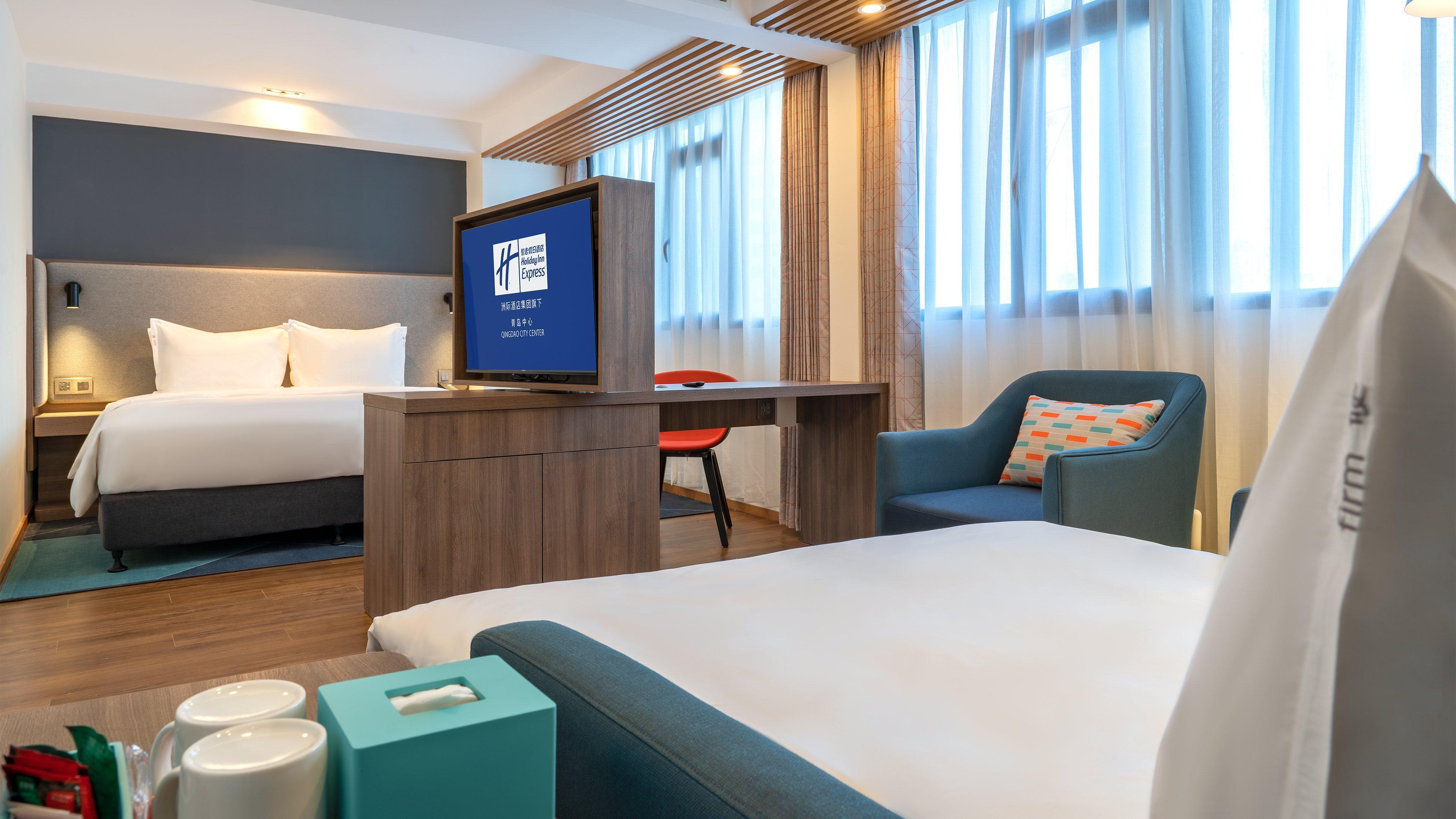 Holiday Inn Express Qingdao City Center By Ihg Zewnętrze zdjęcie