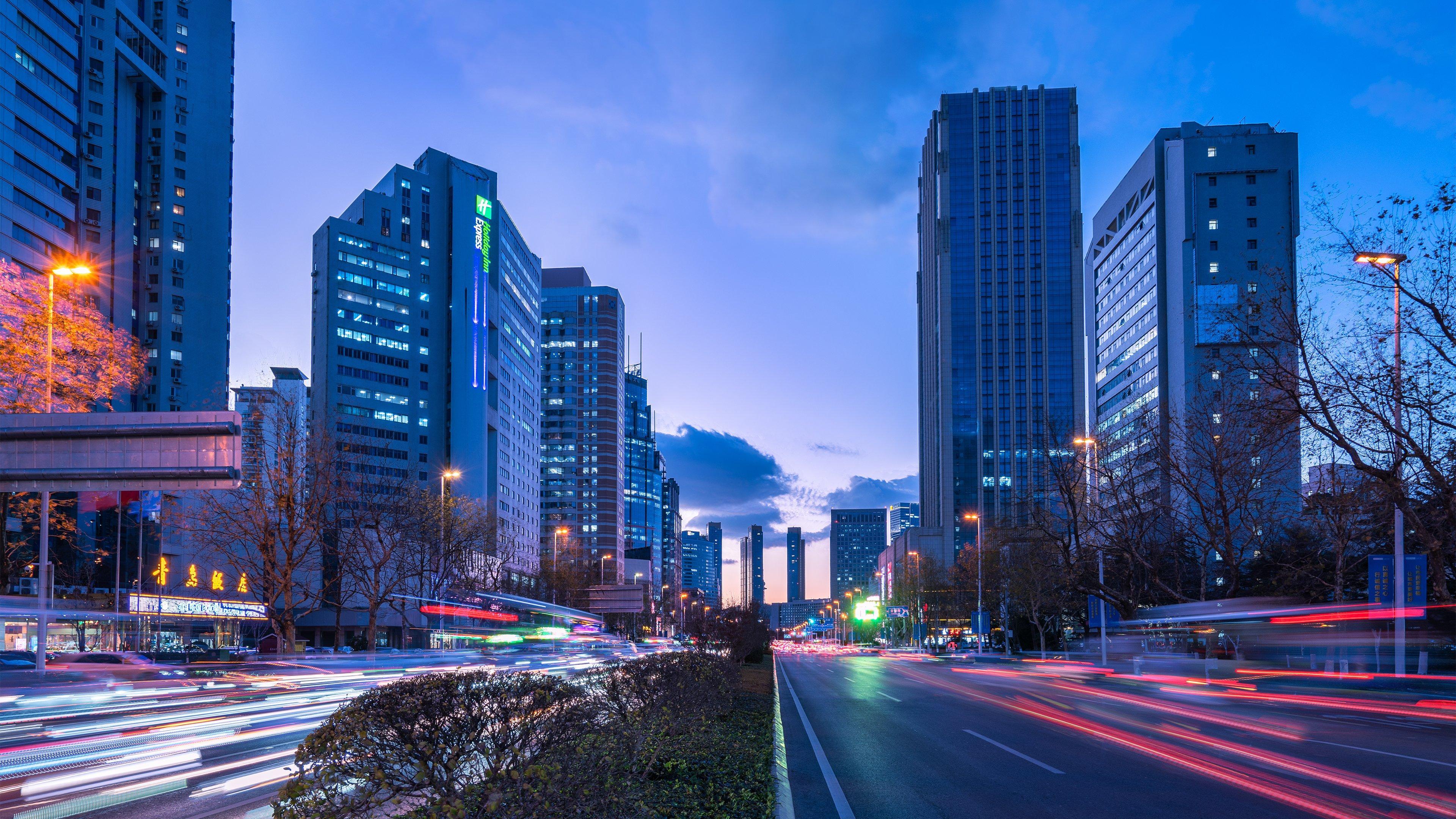 Holiday Inn Express Qingdao City Center By Ihg Zewnętrze zdjęcie